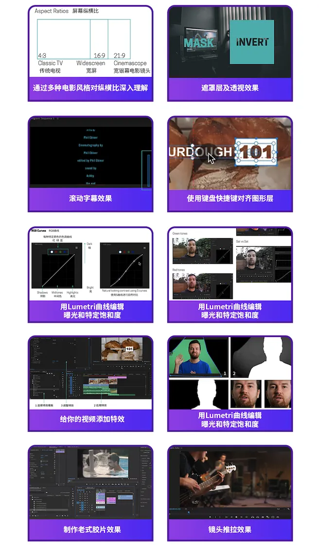 零基础精通premiere Pro 2021_视频教程培训_短视频,Premiere_VSO-站酷高高手