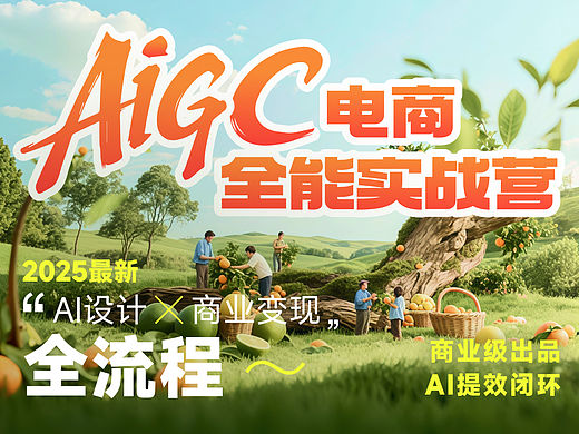 AIGC电商全能实战营