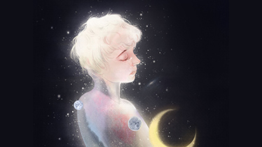温暖插画世界