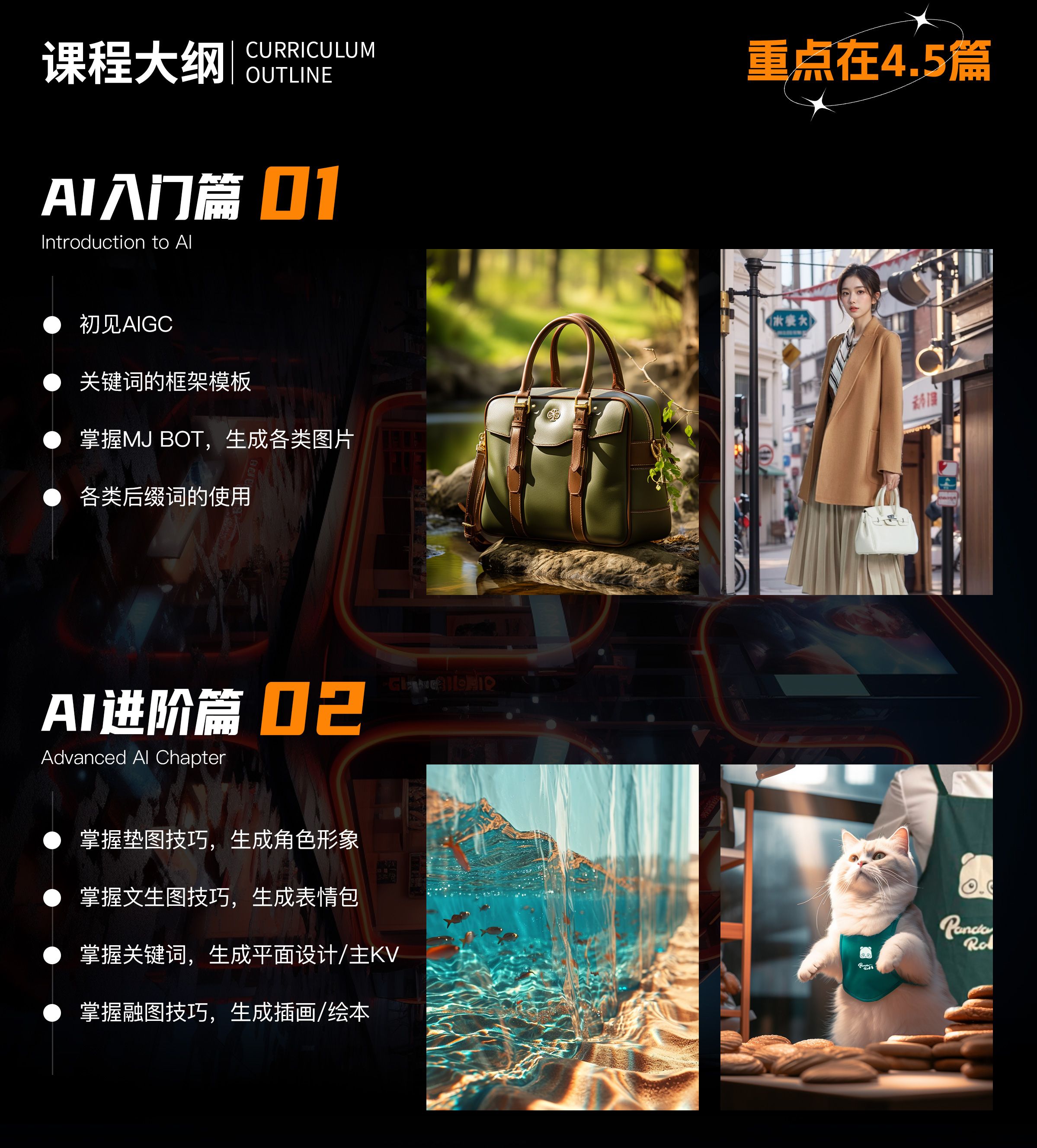 零基础入门AIGC商业实战课_视频教程培训__周诗坤-站酷高高手