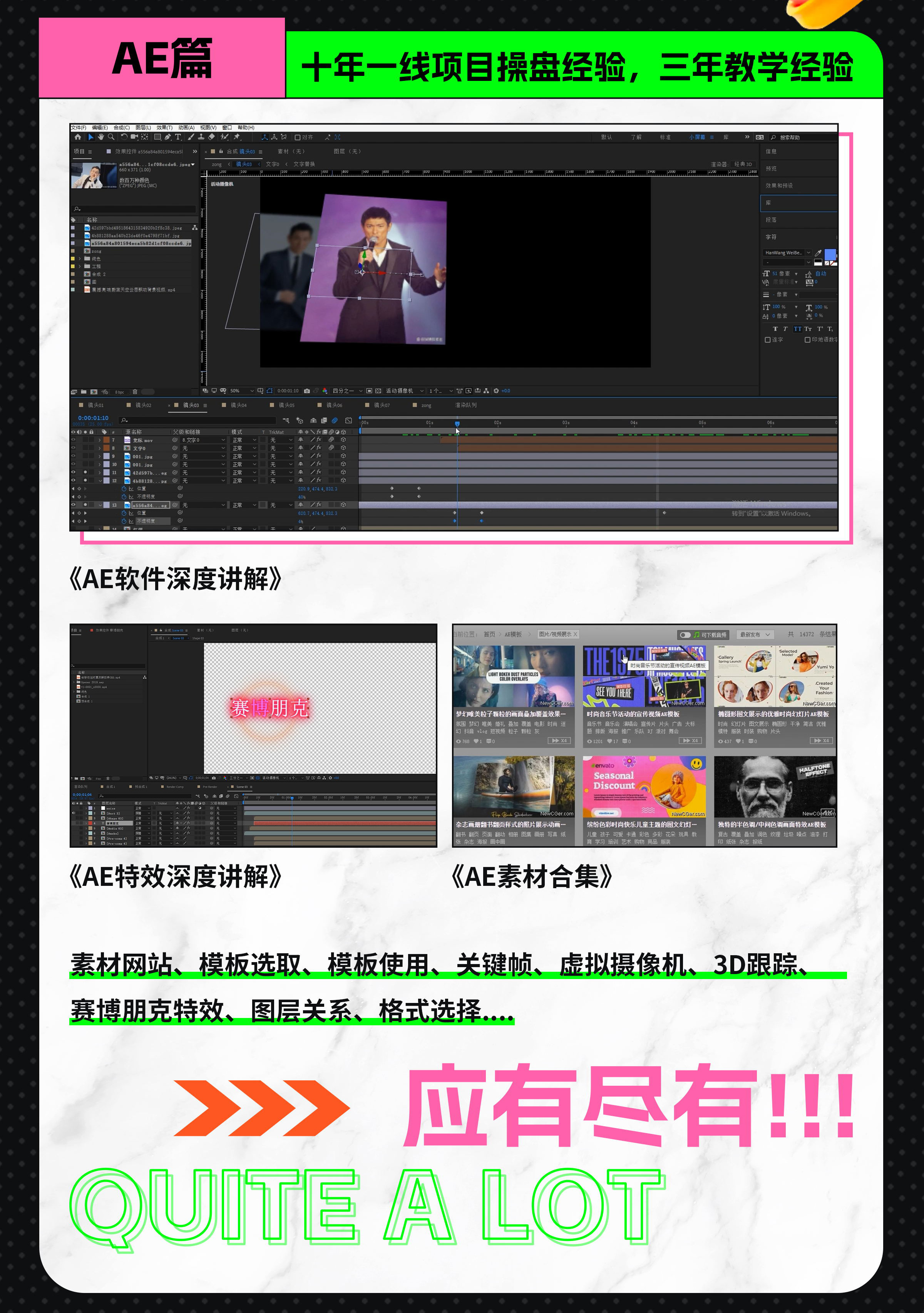 快速入门专业剪辑职业课_视频教程培训__周诗坤-站酷高高手