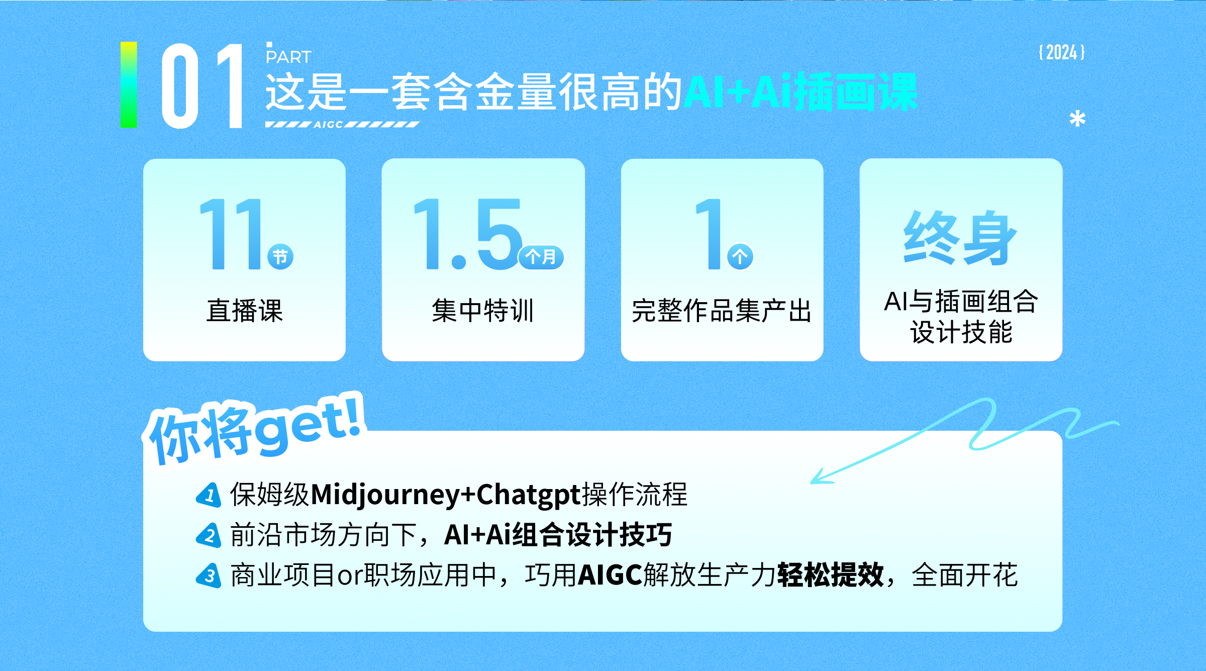 AIGC插画设计提效实战班(第6期)_视频教程培训__王云飞-站酷高高手