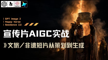 宣传片AIGC实战——文旅/非遗短片从策划到生成